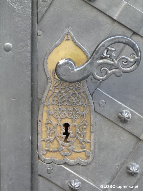 Postcard Doorknob