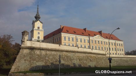 Postcard Rzeszow castle