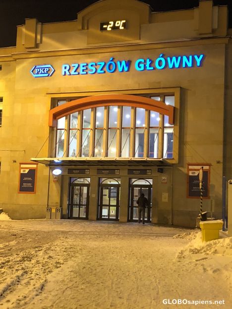 Postcard Rzeszow Glowny