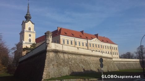 Postcard Rzeszow old castle