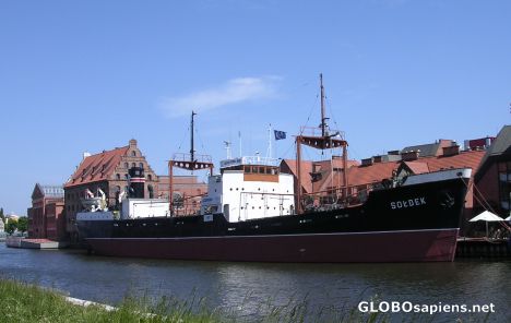 Postcard SS Sołdek