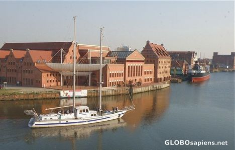 Postcard Gdansk Philharmonic Hall