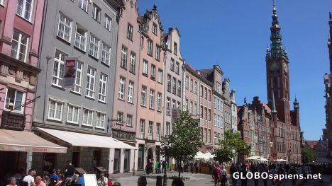 Postcard Dluga Street