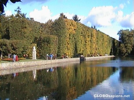 Postcard Oliwa Garden