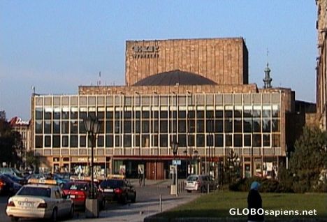 Postcard Gdansk - New form of old theatre