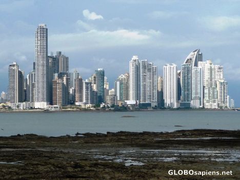 Postcard Waterfront Skyline