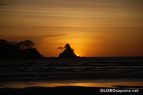 Postcard Sunset from our beach in Quebro Plaza.