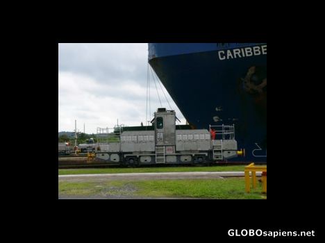 Postcard Panama Canal