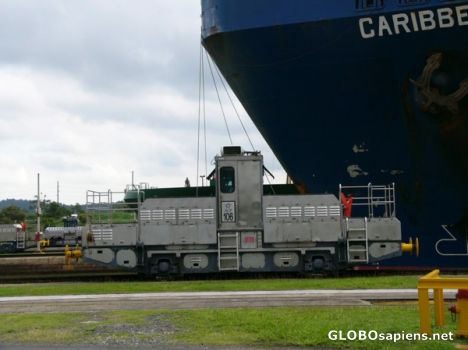 Postcard Panama Canal