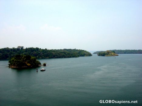 Postcard Gatun Lake