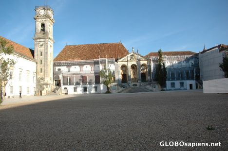 Postcard Patio of the famous University