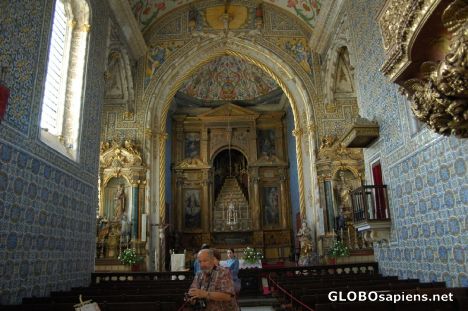 Postcard Inside the Church of the University