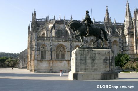Postcard Mosteiro de Santa Maria da Vitoria na Batalha