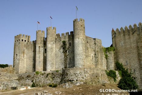 Postcard Obidos, a fortaleza da vila