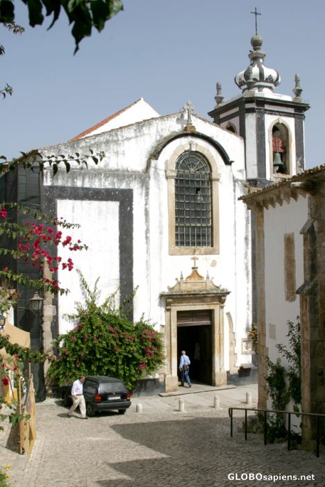 Postcard Obidos, Igreja de São Pedro