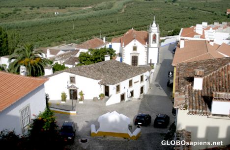 Postcard Obidos, aldeia fora da muralha