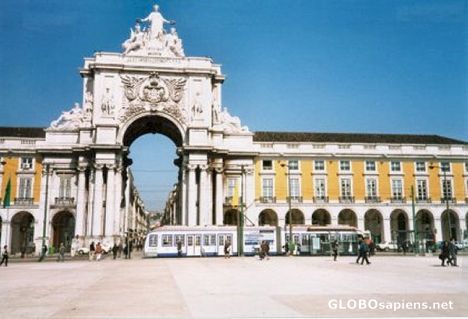 Postcard Praça do Comercio