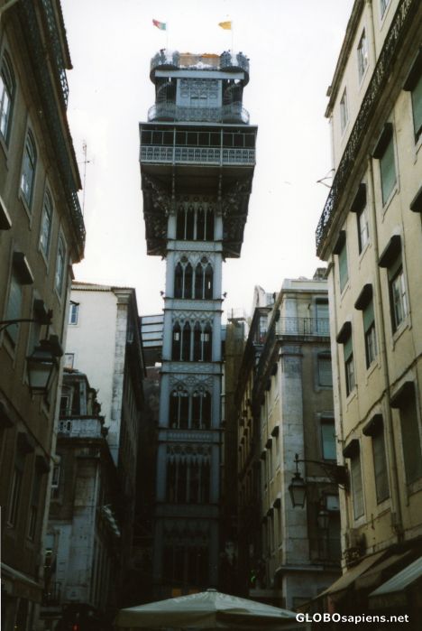 Postcard The Elevator
