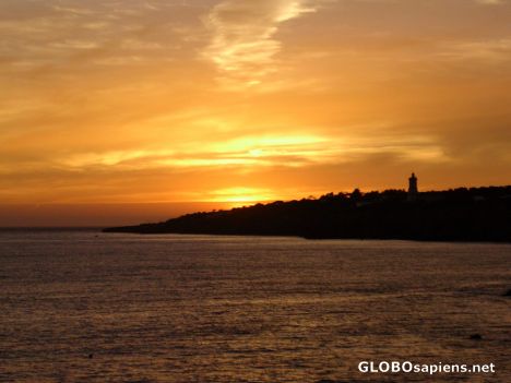 Postcard Sunset from