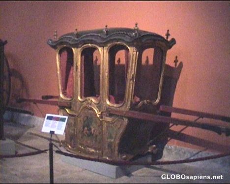 Postcard Museo de Carrozas