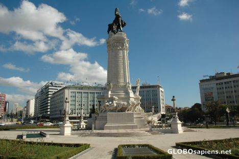 Postcard Marquis de Pombal