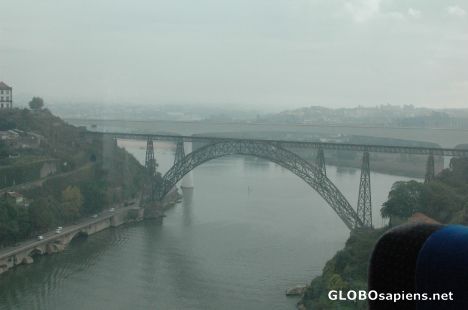 Postcard Bridge designed by Alexandre Gustave Eiffel