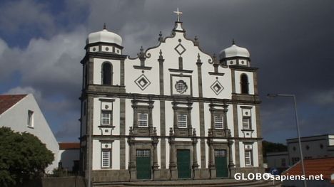 Postcard Concepcion Church in Santa Cruz