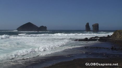 Postcard Mosteiros beach...