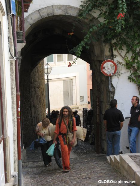 Postcard Almedina Arch 1