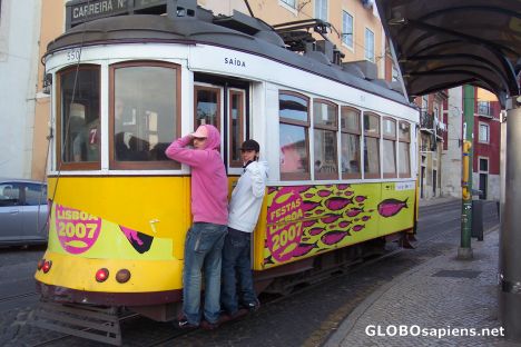 Postcard Tram 28, Alfama