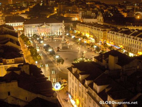Postcard Praca do Rossio