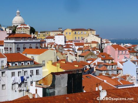 Postcard Miradouro de Santa Luzia