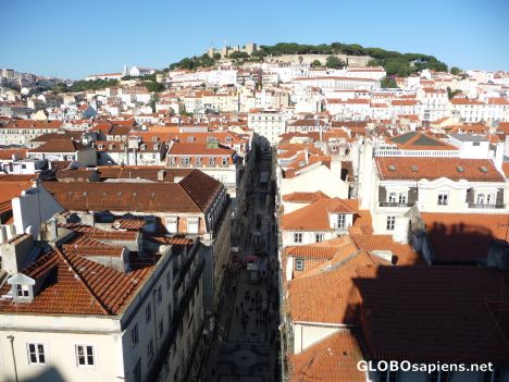 Postcard Rua de Santa Justa