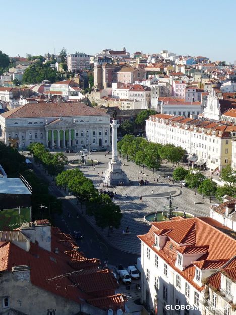 Postcard Rossio