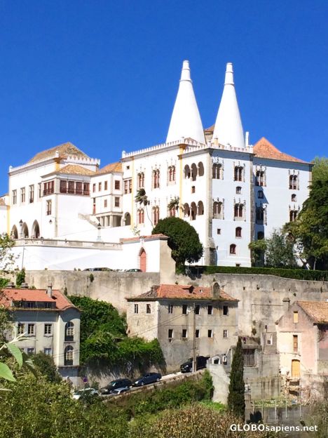 Postcard Gothic palace