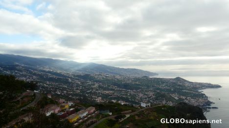Postcard The view from Cabo Girao