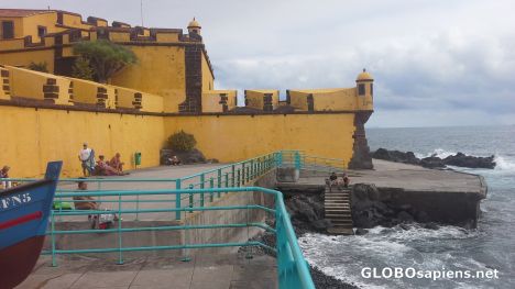 Postcard Fort Sao Tiago