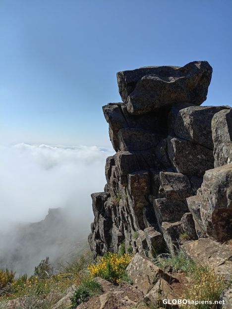 Postcard In the Clouds