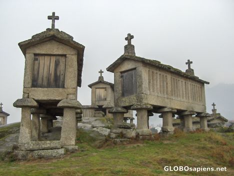 Postcard Soajo Espigueiros