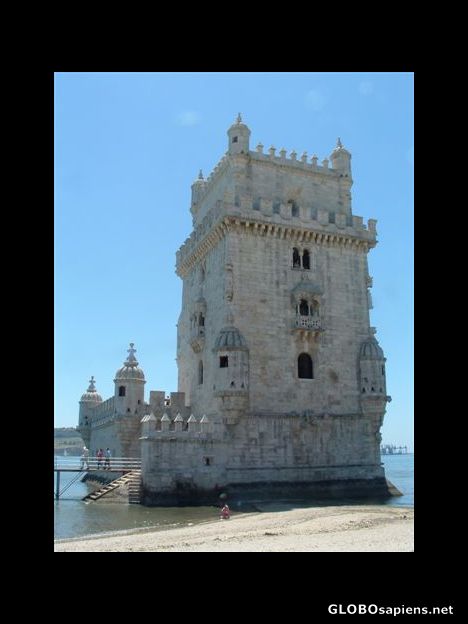 Postcard tower of Belem