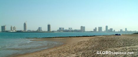 Postcard The Doha Skyline 2003