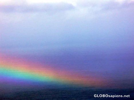 Postcard Ocean Rainbow