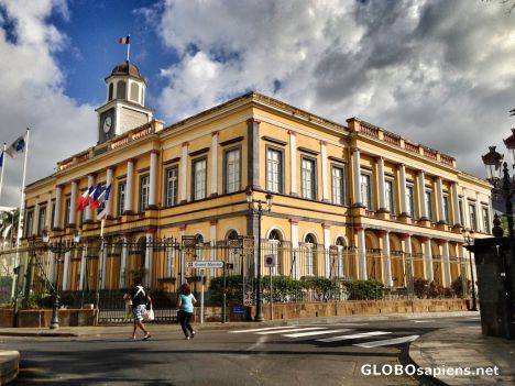 Postcard Saint-Denis (RE) - Old Townhall