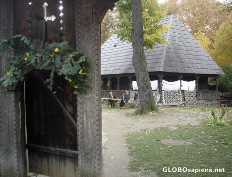 Postcard Open-air museum