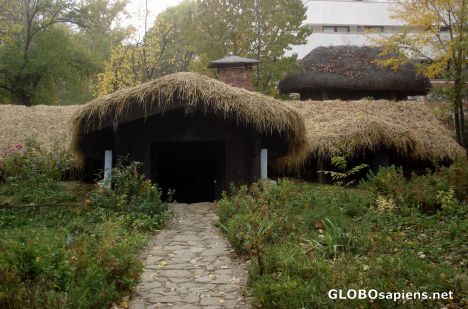 Postcard Ethnographic museum