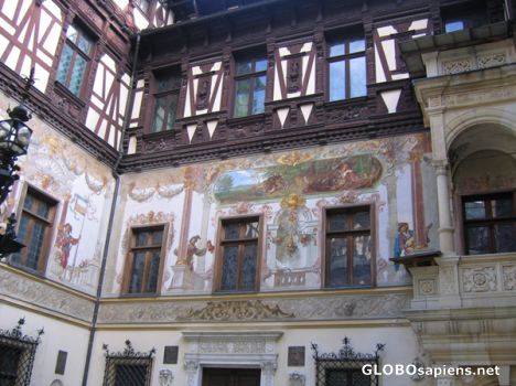 Postcard Inner courtyard