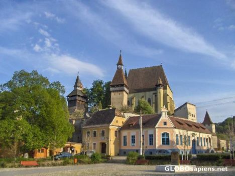 Postcard Church fortress