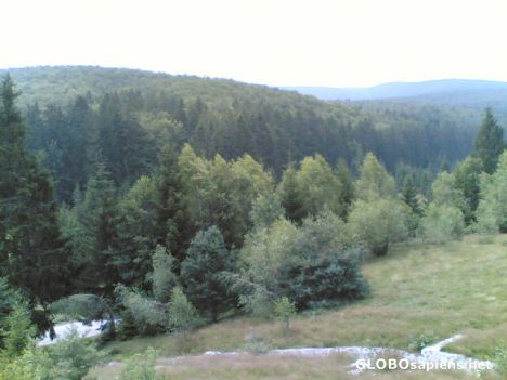 Postcard Semenic Mountains - Garana