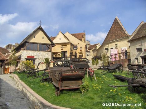 Postcard Rasnov Castle