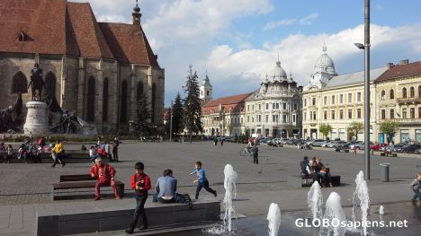 Union Square in Cluj